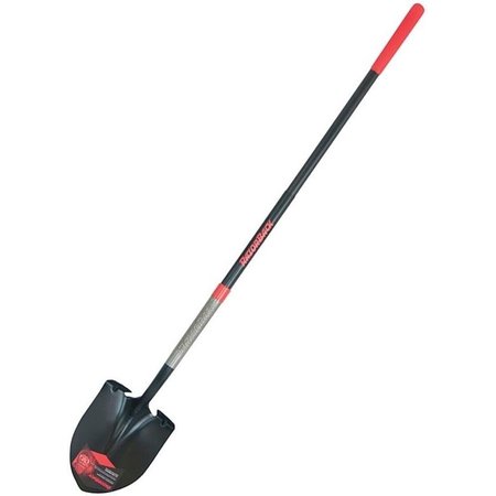 RAZOR-BACK Shovel, 9 in W 14 ga Steel Blade, 57 in L Fiberglass Handle 2594400